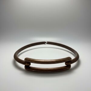 Etro Vintage bronze hinged choker EUC